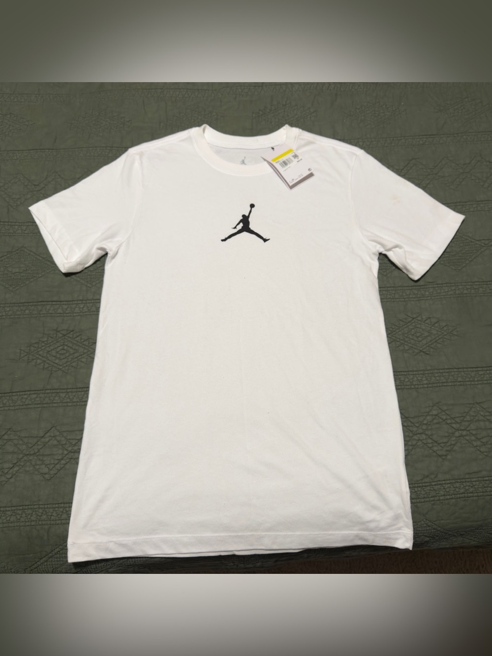 NWT Jordan Dri-FIT White Jumpman T-Shirt Men’s Small S CV5190-102
